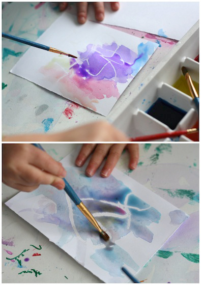 Így készíthetsz színes képeslapot zsírkrétával, vízfestékkel! | Szépítők  Magazin