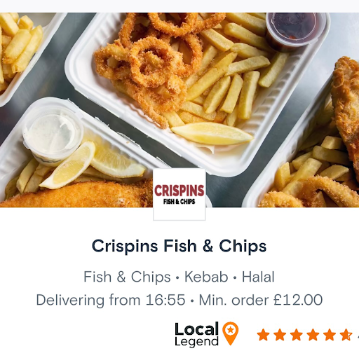 St Crispins Fish & Chips logo
