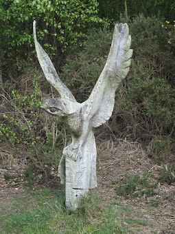 Sandlings scultpure in Dunwich forest