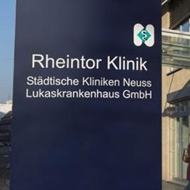 Rheinland Klinikum Neuss, Rheintor Klinik logo