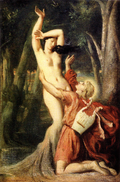 Théodore Chassériau - Apollo and Daphne
