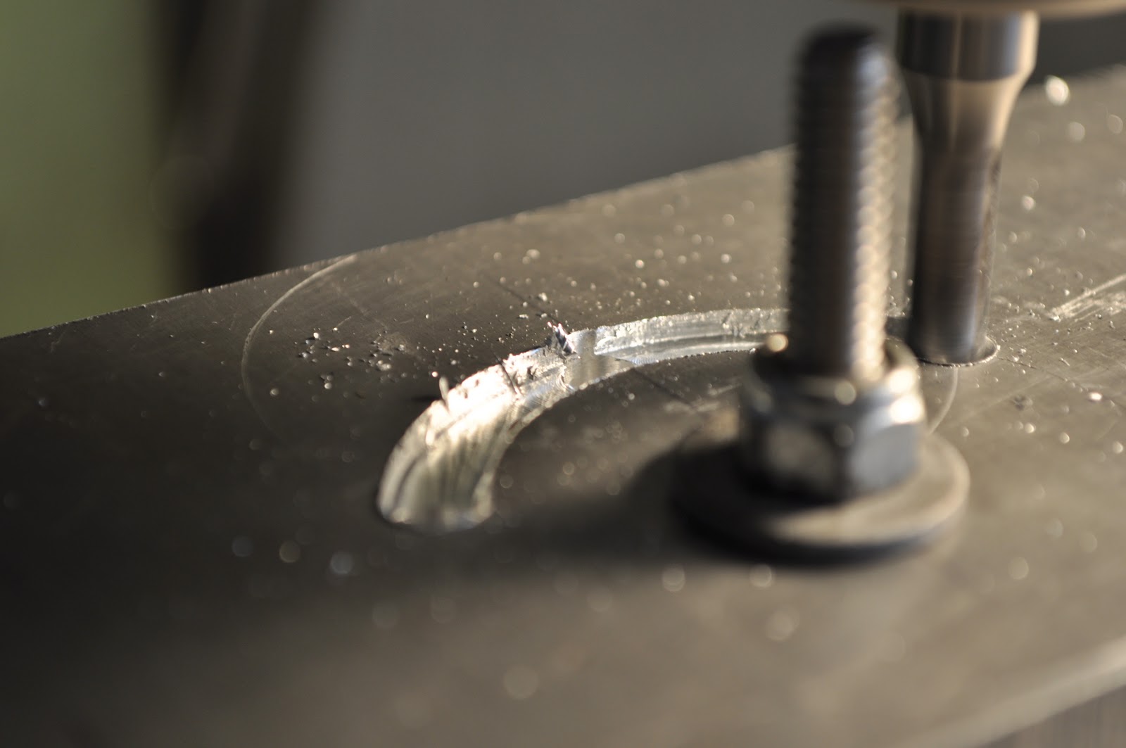 handverker kmg platen attachment milling curved slots sans rotary table