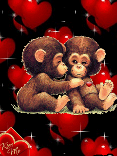 Zaljubljeni majmuni download besplatne animacije za mobitele