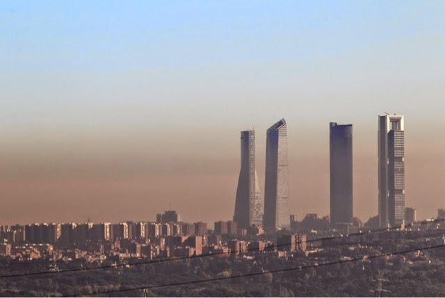 contaminación ambiental aire ciudades salud cáncer Madrid Barcelona
