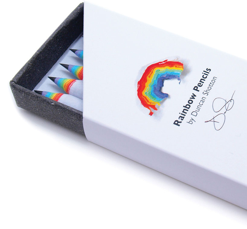 #會製造彩虹的鉛筆：rainbow pencils by Duncan Shotton！ 2