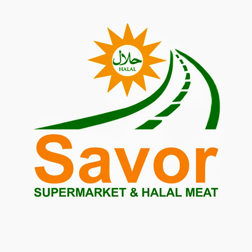 Savor Supermarket and Halal Meat (West) logo
