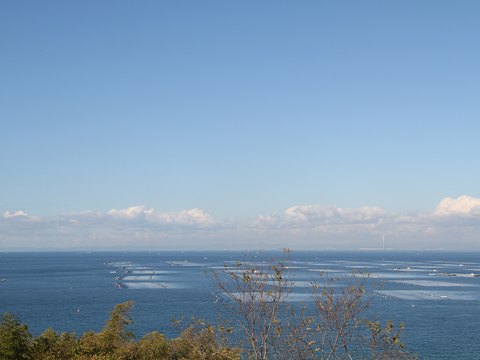 室津PAからの瀬戸内海の風景