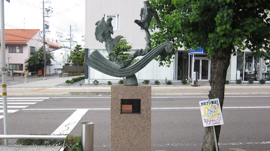 星をください美濃太田駅前の黄道十二星座像