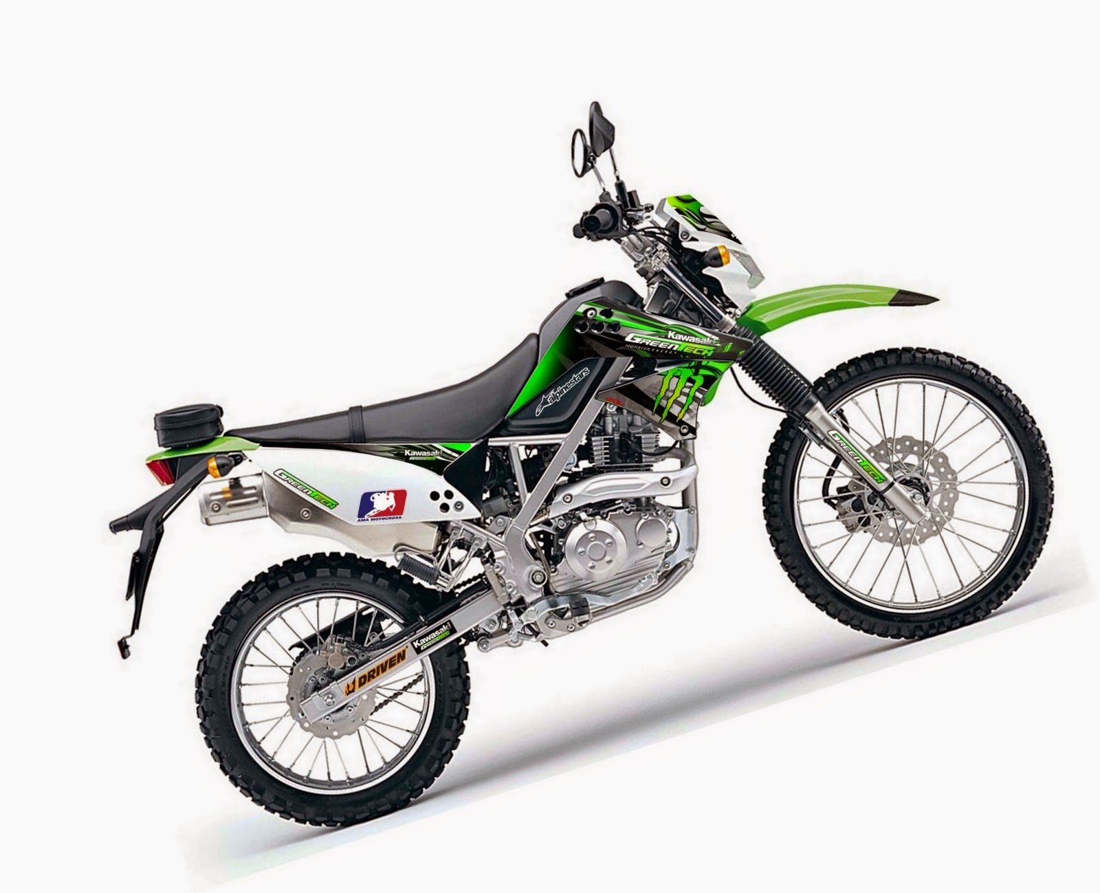 Kawasaki D-tracker 150cc Modifikasi - Thecitycyclist
