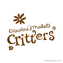 Grandma Mabel's Critters. Logo design Wichita, KS.