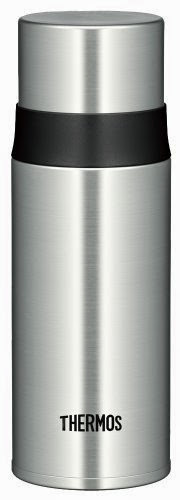  THERMOS stainless steel slim bottle 0.35L Stainless Black FFM-350 SBK