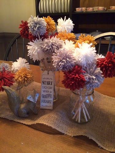 Mommy and Laney craft fun: a fall table
