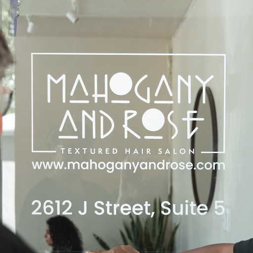 Mahogany & Rose Hair Studio logo