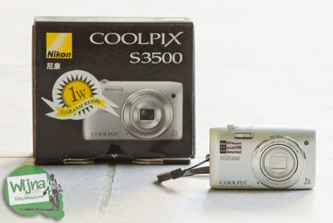 Review Kamera Poket Pemula: Nikon Coolpix S3500. Komponen DSLR yang rusak.