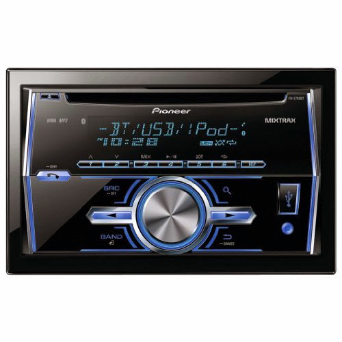  PIONEER FH-X700BT Double-DIN In-Dash CD Receiver with MIXTRAX  &  Bluetooth(R)