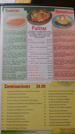 Restaurant «El Nopal Mexican Cuisine», reviews and photos, 1863 E Tipton St, Seymour, IN 47274, USA