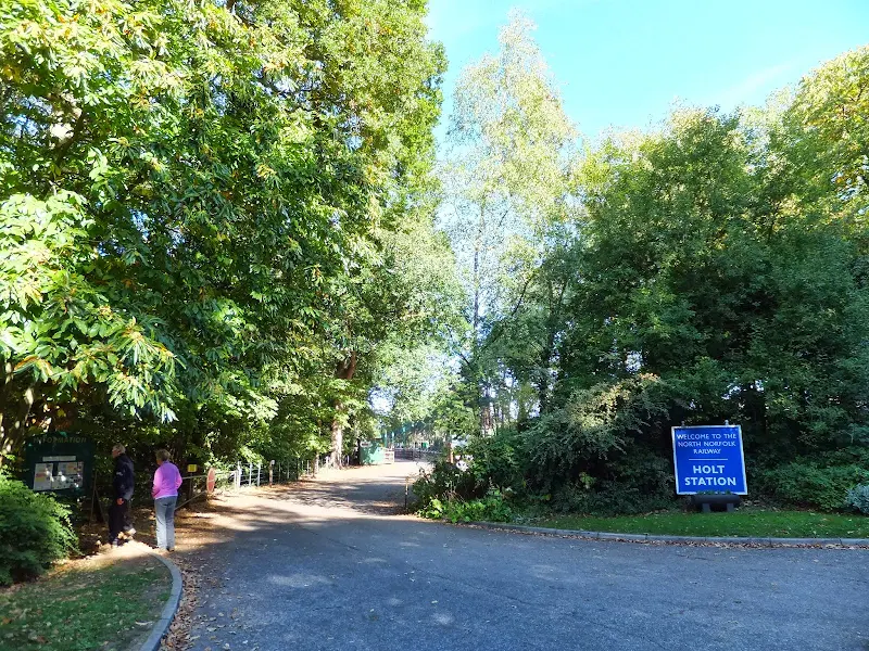 Holt station for the North Norfolk Railway