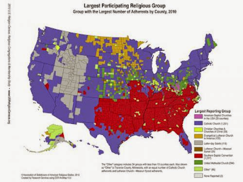Majority Religions In The United States