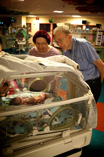 Grammy and Grandpa visit Jack