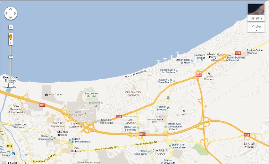 Mapping Algiers - Cartographie de la rgion dAlger. رسم خريطة العاصمة Tramway%2Balger