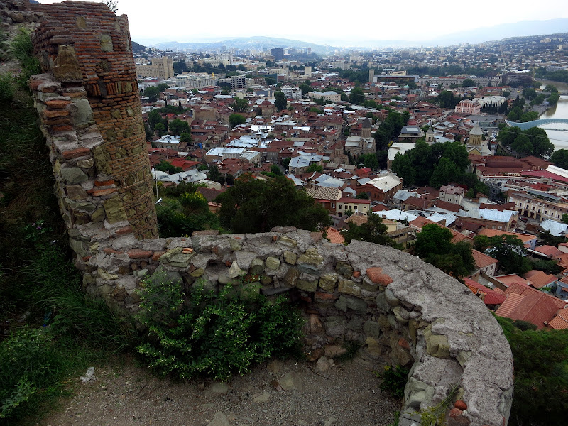 View of Tbilisi from Narikala Fortress