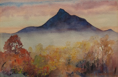 Karl Nordström - Dawn Mt Chocorua 1925