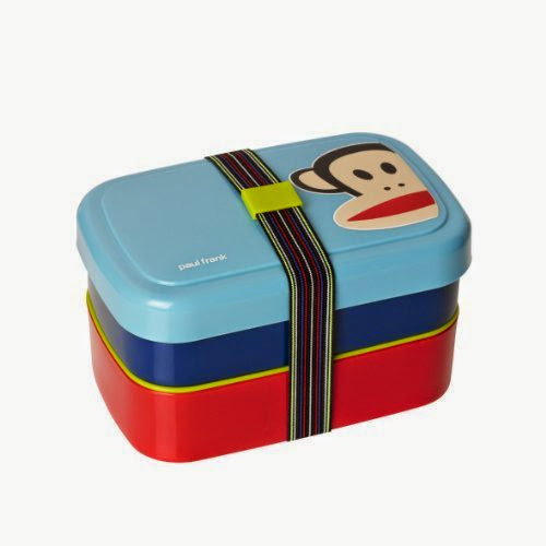  Paul Frank Picnic Lunch Box, Blue