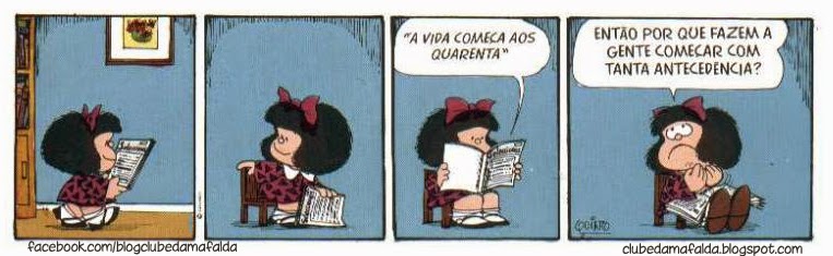 Clube da Mafalda:  Tirinha 732 