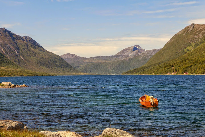 The colors of a Norwegian summer, from beautiful Sørfjord, Sortland