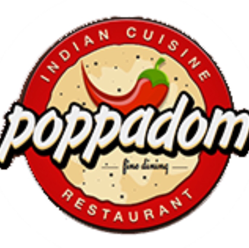 Poppadom Indian Takeaway Harold's Cross logo