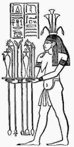 Hapi Egyptian God Of The Nile One Of Three Fertility Gods