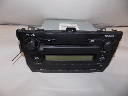  09-09 Toyota Corolla Radio CD Player MP3 2009 #4971