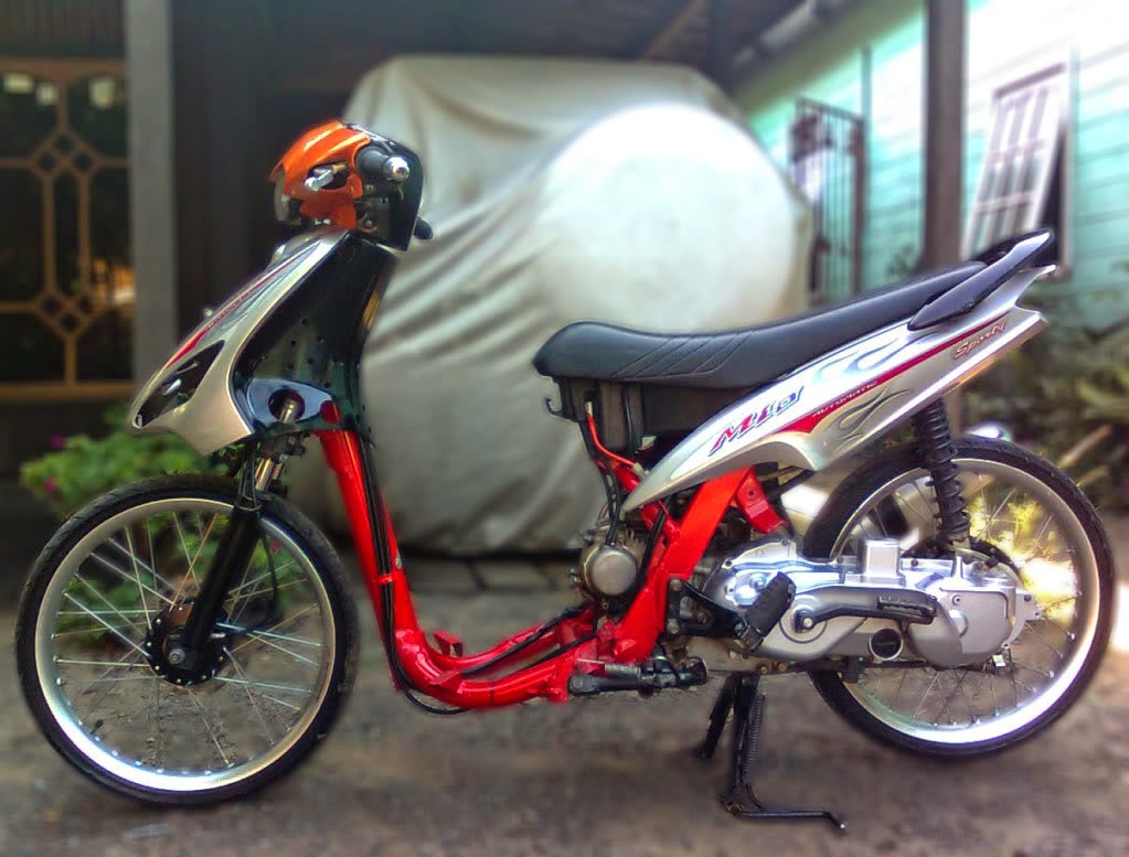 Modifikasi Mio J Road Race