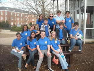 Montgomery Catholic&#039;s Middle School Science Olympiad Team Participate in Regional Competition at AU 1