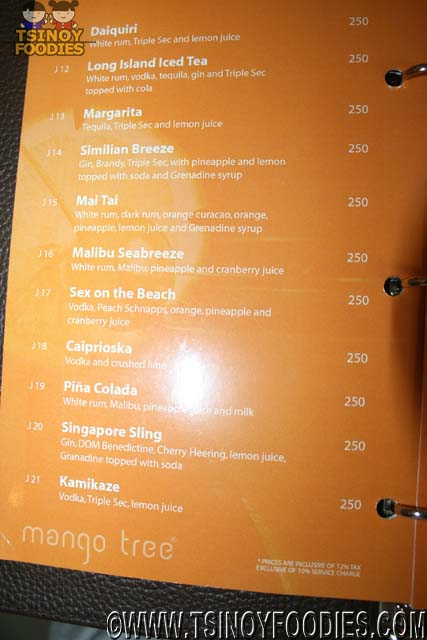 Mango Tree: Thai Cuisine at its Best at Bonifacio High Street Central ...