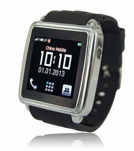  PGD Mobile Phone Watch + Bluetooth Smartwatch Sync For Smartphone MP4 Camera (black)