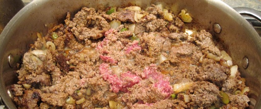 cook ground beef from frozen