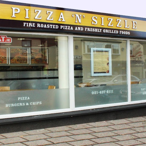 Pizza ‘n’ Sizzle logo