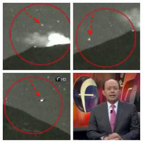 Ufo Activity At Popocatepeti Volcano Reported In Mexican Media