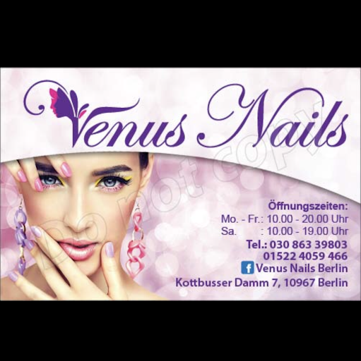 Venus Nails logo