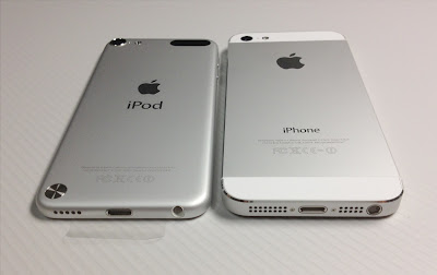 新型ipod Touch第5世代レビュー Iphone5と大きさ デザイン比較 Iphone5よりも更に薄く軽い こぼねみ