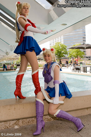 sailor moon cosplay - sailor moon and zoisite