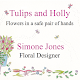 Tulips and Holly Florist