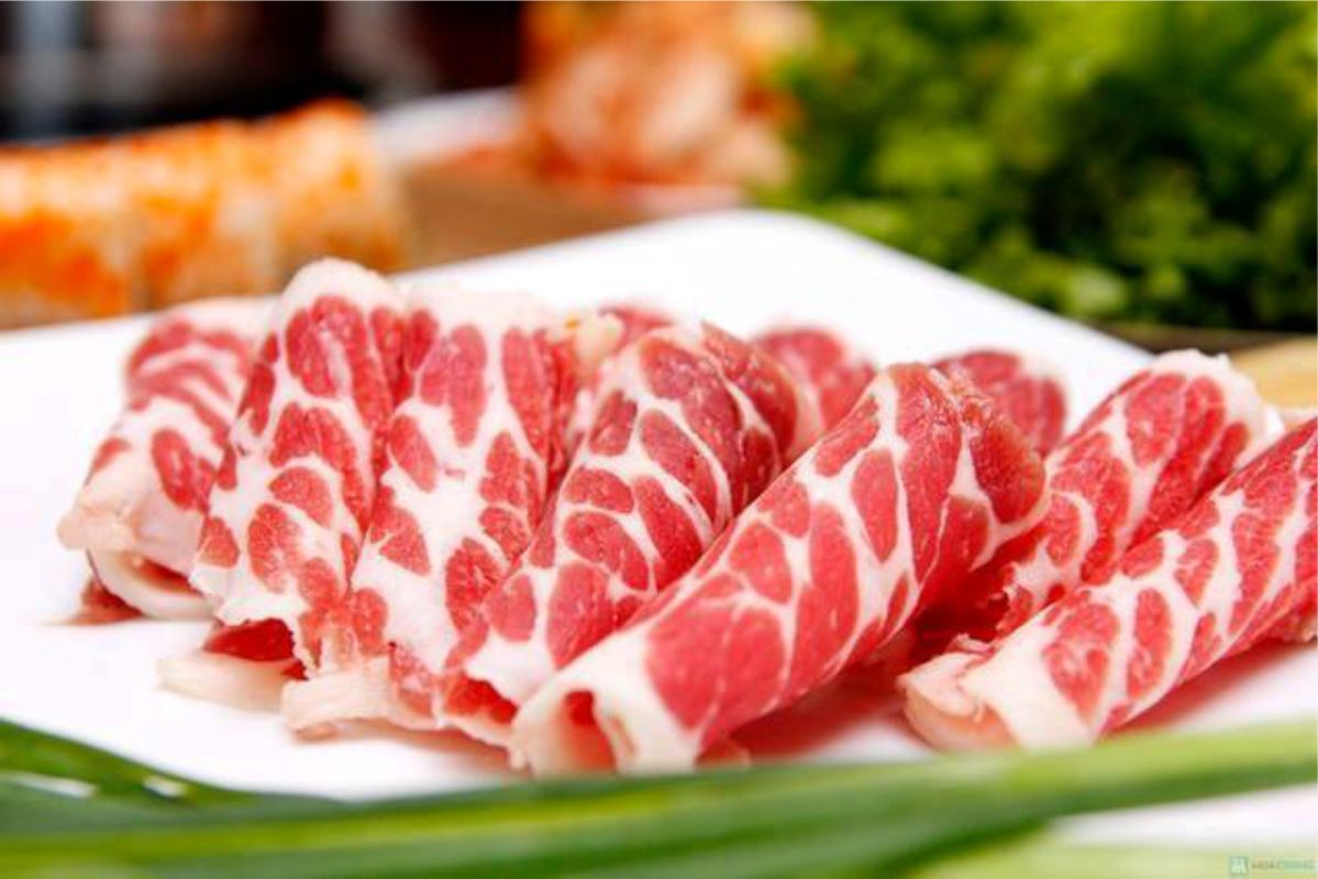 Thịt gầu hoa bò có mức giá trung bình