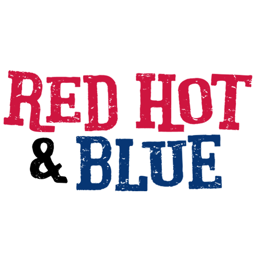 Red Hot & Blue Laurel logo