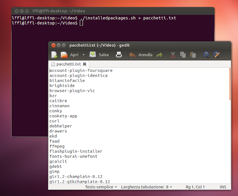 Ubuntu: la lista di tutti i pacchetti installati post-installazione - Linux  Freedom