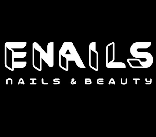 enails beauty salon logo