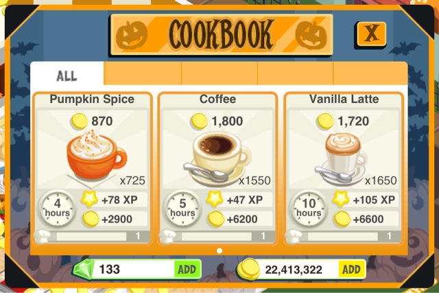 Sami's Stories: Yellow Coffee Maker Recipes (RS)