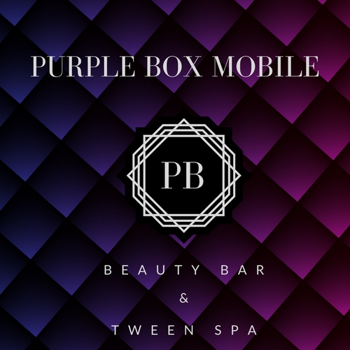 Purple Box Mobile Beauty Bar & Tween Spa logo