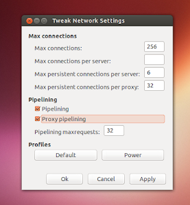 Tweak Network su Mozilla Firefox